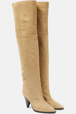 Isabel Marant Riria suede over-the-knee boots