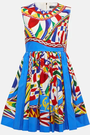 Dolce & Gabbana Carretto cotton minidress