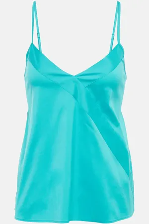 Max Mara Regalo cotton-blend poplin top