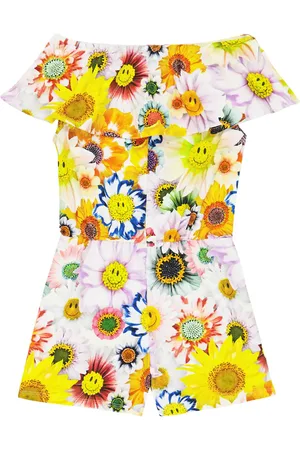Molo Adda cotton-blend playsuit