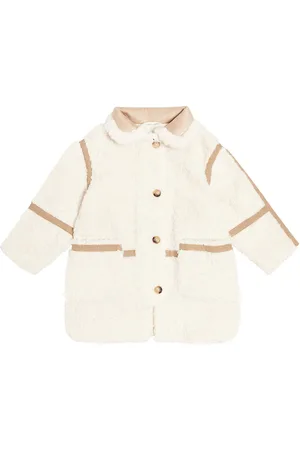 Chloé ChloÃ© Kids Faux shearling coat
