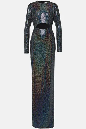 The Sei Sequined cutout gown