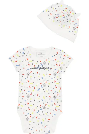 Marc Jacobs Baby jersey bodysuit and hat set