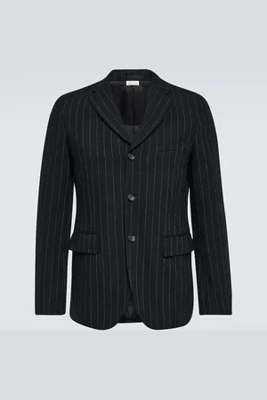 Comme des Garçons Comme des GarÃ§ons Homme Deux Chalk striped single-breasted blazer