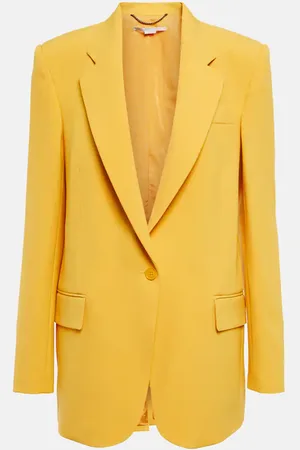 Stella McCartney Wool-blend single-breasted blazer