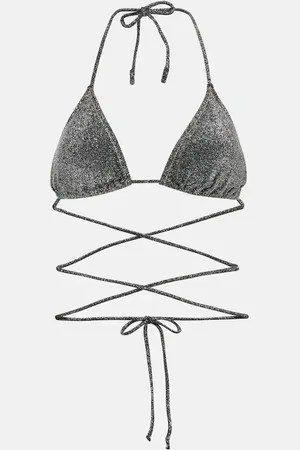 Reina Olga Miami LurexÂ® triangle bikini top