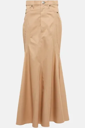 Burberry Cotton midi skirt