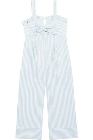 MONNALISA Striped jumpsuit