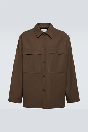 LEMAIRE Wool and cotton overshirt