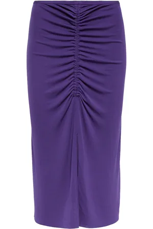 Isabel Marant Joella ruched midi skirt