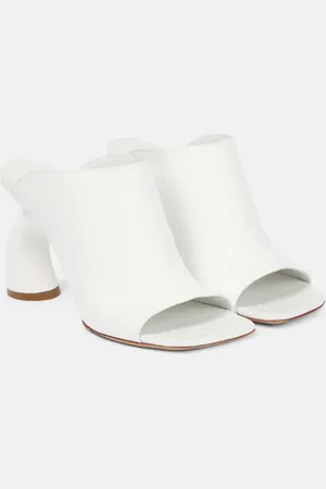 DRIES VAN NOTEN Leather mules