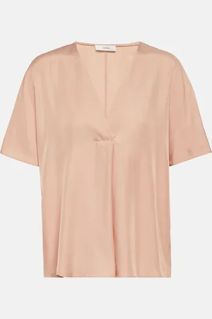 Vince Silk-blend top