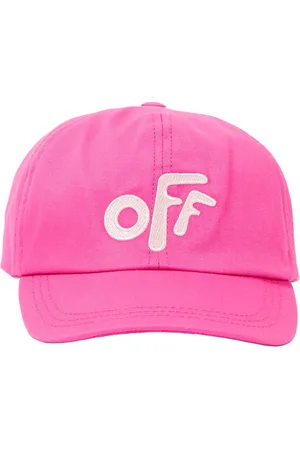 OFF-WHITE Logo cotton baseball cap