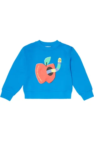 Stella McCartney Cropped cotton sweatshirt