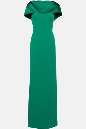 Safiyaa Inaya crÃªpe gown