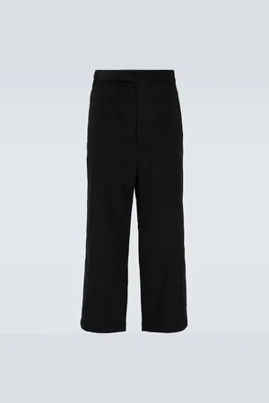 Thom Browne Mid-rise corduroy straight pants