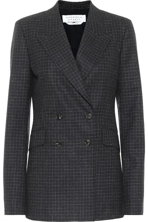 GABRIELA HEARST Angela checked stretch-wool blazer