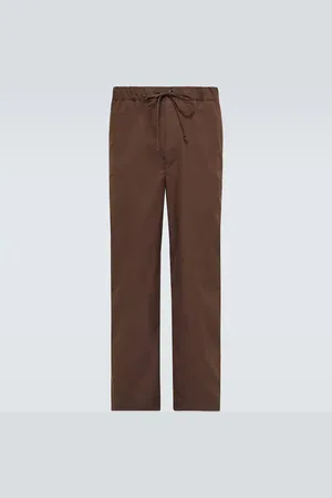 Nanushka Jain cotton poplin pants