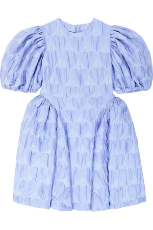 CAROLINE BOSMANS Balloon sleeve tafetta dress