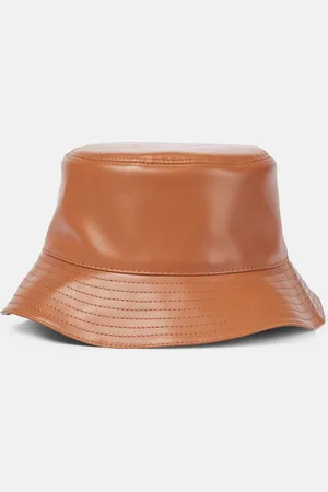 Loewe Anagram leather bucket hat