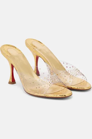 Christian Louboutin Degramule 85 embellished mules