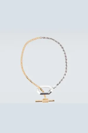 Bottega Veneta Facet chain sterling bracelet
