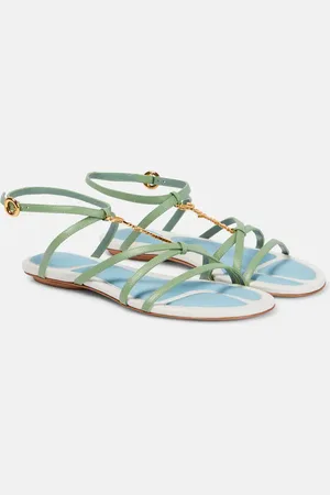 Jacquemus Embellished leather sandals