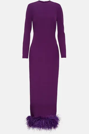 Safiyaa Paignita embellished crÃªpe gown