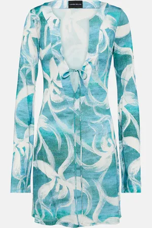 Louisa Ballou Printed minidress
