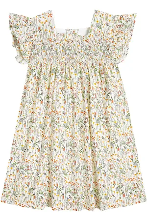 La Coqueta Bella floral cotton dress