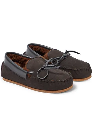 PèPè PÃ¨PÃ¨ Montone suede moccasins