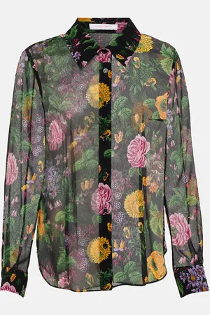 Carolina Herrera Floral blouse