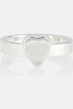 Gucci Heart-detail sterling ring