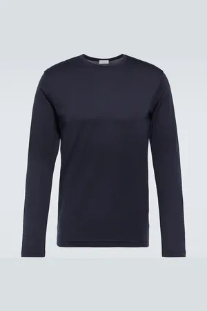 Sunspel Classic long sleeve cotton T-shirt