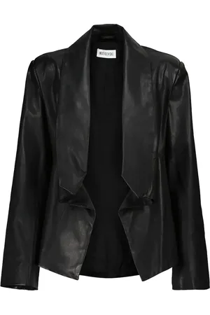 MATICEVSKI Cropped leather blazer