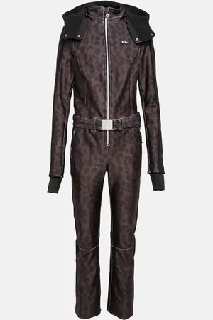 JET SET Magic Ghoster leopard-print ski suit