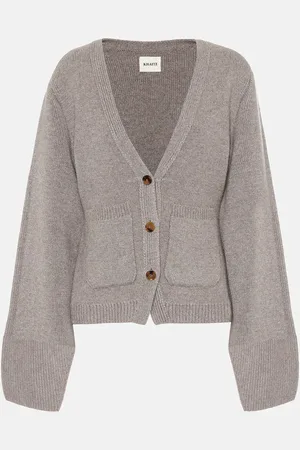 Khaite Scarlet cashmere-blend cardigan