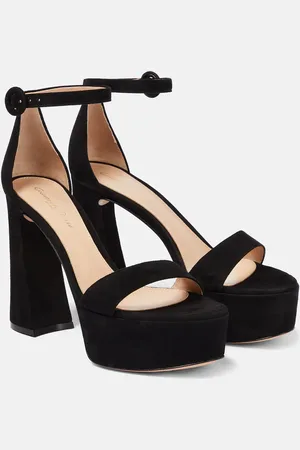 Gianvito Rossi Suede platform sandals