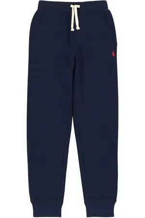 Ralph Lauren Cotton-blend jersey trackpants