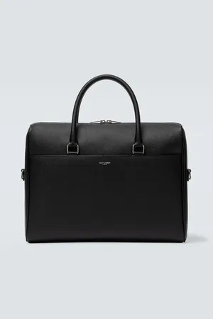 Saint Laurent Duffle leather briefcase