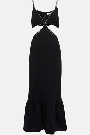 Simkhai Ayla embellished knit midi dress