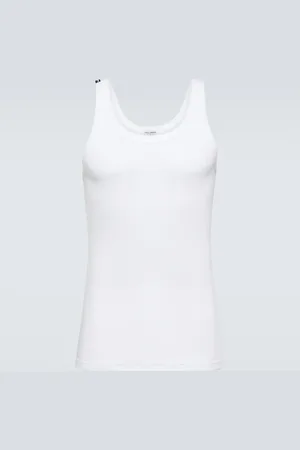 Dolce & Gabbana Logo cotton tank top