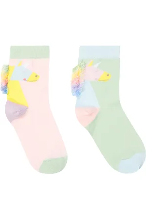 Stella McCartney Printed cotton-blend socks