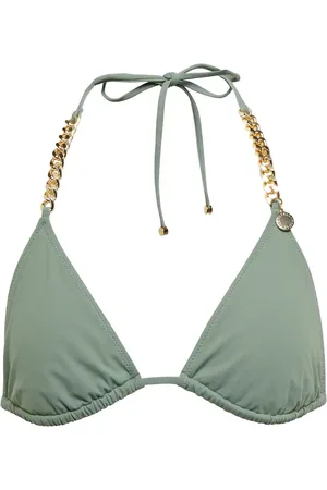 Stella McCartney Embellished bikini top