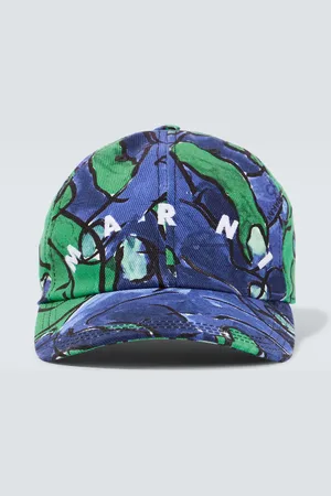 Marni Embroidered cotton baseball cap