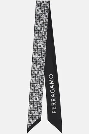 Salvatore Ferragamo Printed silk scarf