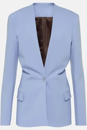 The Attico Thelma crÃªpe blazer