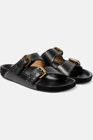Isabel Marant Lennyo leather slides