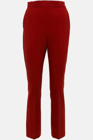 Max Mara Nepeta wool-blend crÃªpe pants