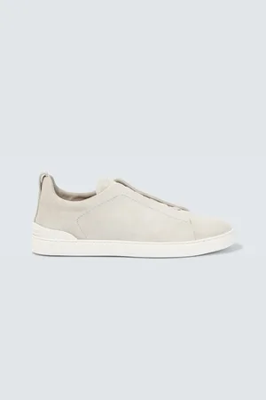 Ermenegildo Zegna Triple Stitch suede sneakers